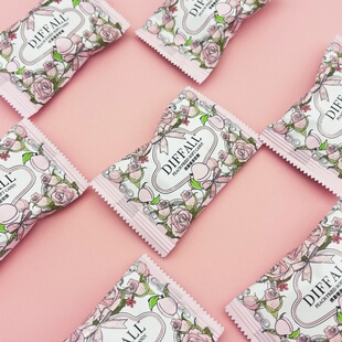 DIFFALL白桃味夹心软糖喜糖婚糖高颜值糖果休闲小零食伴手礼散装