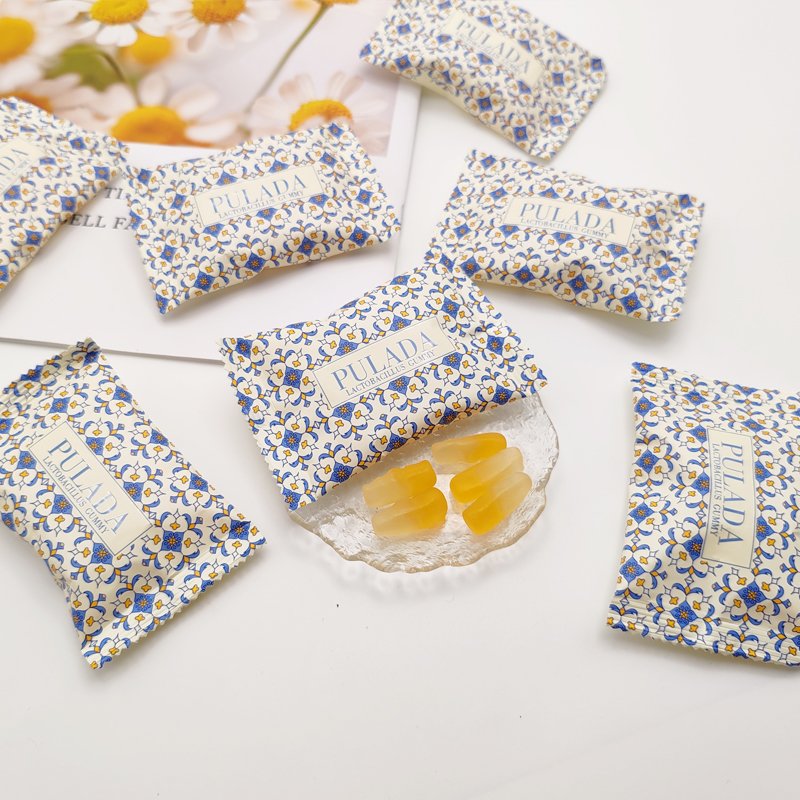 糖果零食PULADA朴拉达果汁味软糖伴手礼高颜值订婚结婚喜糖果订婚