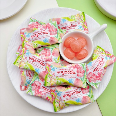 YOYOOMI碧绡白桃乌龙果汁糖