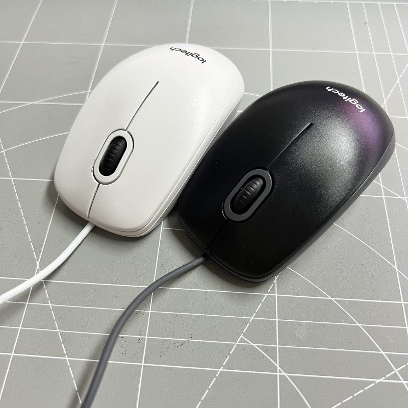 原装罗技MK200 MK120 鼠标 罗技M-U0026有线USB鼠标B100光栅滚轮
