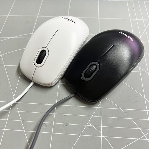 原装罗技MK200 MK120 鼠标 罗技M-U0026有线USB鼠标B100光栅滚轮