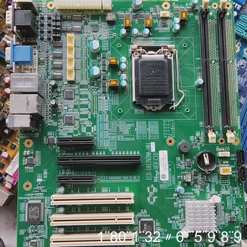 研祥工控机主板ECO-1817V2NA-H81成色很新，之前