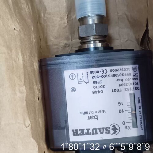 瑞士SAUTER压力开关 DSF152 F001