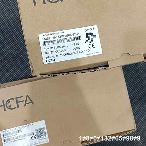 禾川伺服电机SV-X3MH020A-B2LA，，20议价