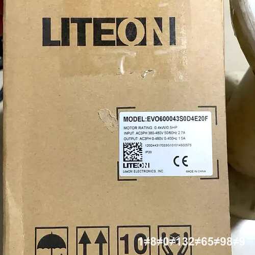 变频器 光宝 EVO600043S0D4E20F ，0.议价