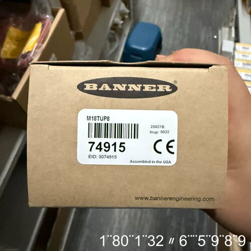 邦纳 BANNER M18TUP8 激光传感器，