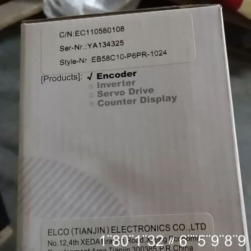 ELCO宜科编码器 EB58C10-P6PR-1024，