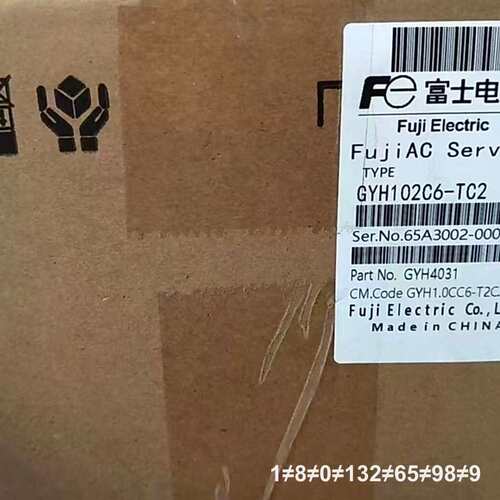电机Fuji AC伺服电机，型号GYH102C6-TC2议价