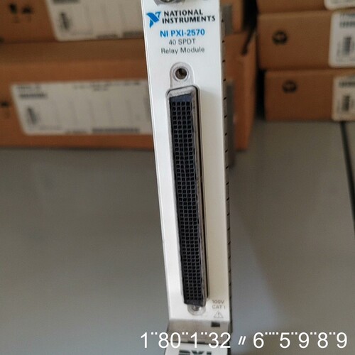 NI PXI-2570 40 SPDT继电器模块，成色几乎全