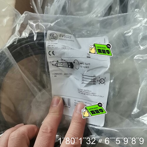IFM接近开关连接线：EVS022 EVM004