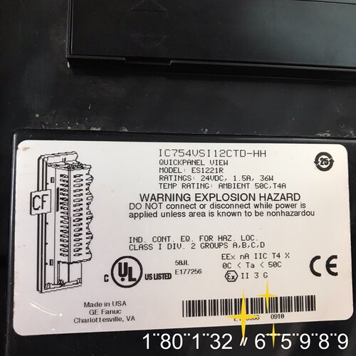 IC754VS112CTD-HH ，功能正常议价，实