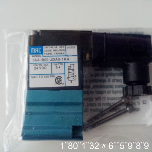 MAC电磁阀36A-B00-JDA0-1KJ，36A-B00