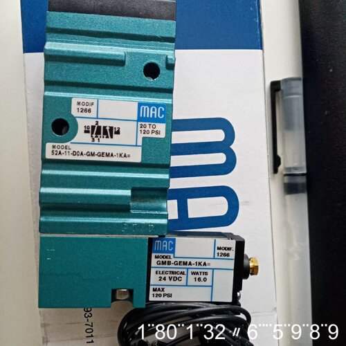 MAC电磁阀52A-11-D0A-GM-GEMA-1KA
