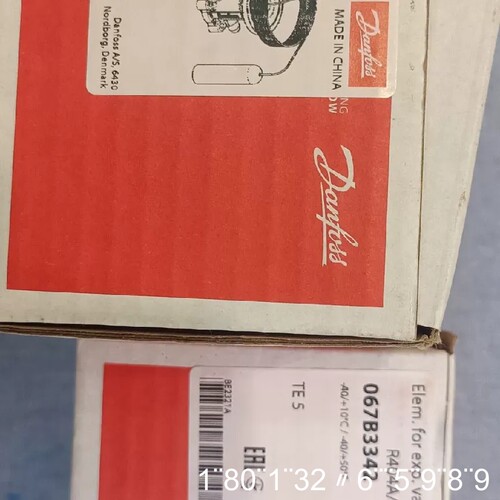 丹佛斯热力膨胀阀感温TE12订货代码067B3342 --