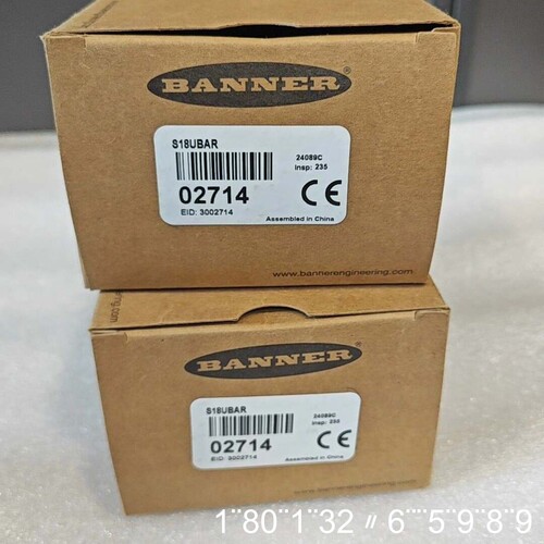 BANNER邦纳 S18UBAR超声波传感器，正品，