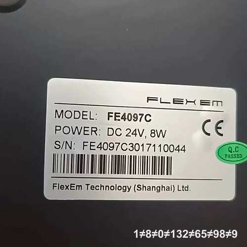 FlexEm FE4097C触摸屏，DC24V 8W，接口齐议价