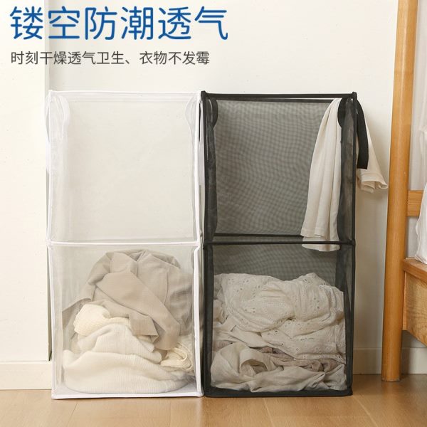脏脏衣篓大号浴室多功能网格可折叠洗衣篮衣浴室装的卫生间o衣物