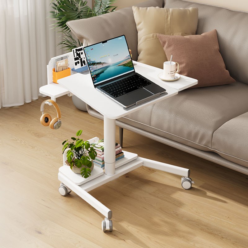 joyseeker可n折叠移动升降学习书桌子床边电脑桌电动站立式工作台