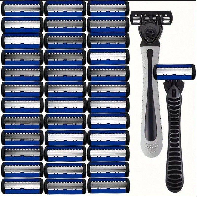 士手动刮胡刀跨境六层刀片士剃须刮毛刀替换刀头刮脸,家庭/个人清洁工具,剃须刀,淘宝优惠券,粉丝福利购,淘宝优惠卷