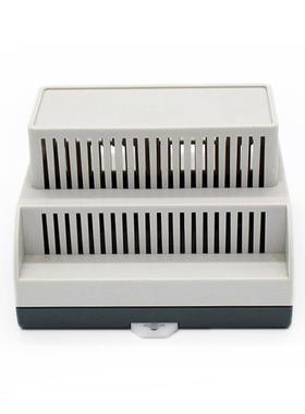 工控机壳体AK80009 ABS阻燃接线盒108*112*75MM仪表仪器塑料外壳