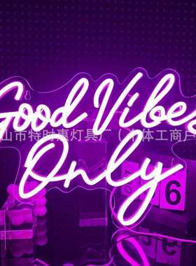 LED霓虹灯源头厂家跨境节日灯全系列造型灯亚克力背板装饰灯