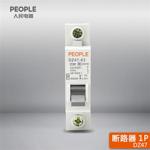 家用小型断路器空气开关DZ47-63 1P 10A16A20A40A63A50A