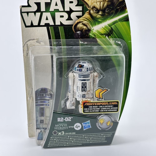 星球大战3.75孩之宝战斗机器人 R2-D2 可动人偶现货正版