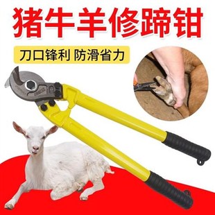 牛羊修蹄钳猪用修蹄刀兽用剪蹄钳指甲钳子M修蹄工具修羊蹄剪刀牛