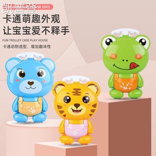 女孩厨房切水果工具旅S行李手拉杆箱男孩 儿童过家家小玩具套装