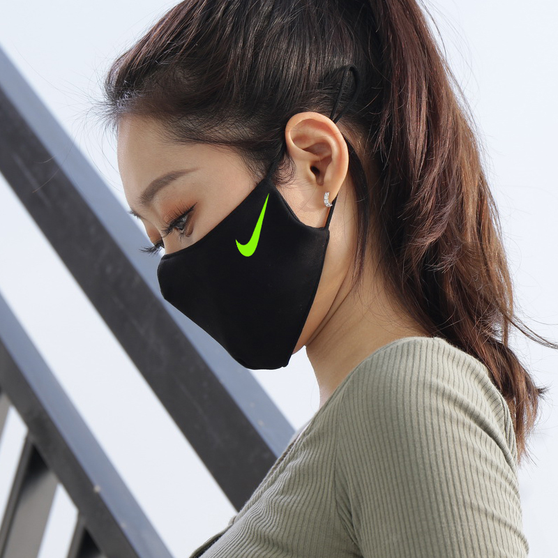 彩色口罩女时尚防嗮运动t男潮款跑步透气女神水洗防尘小脸个性网