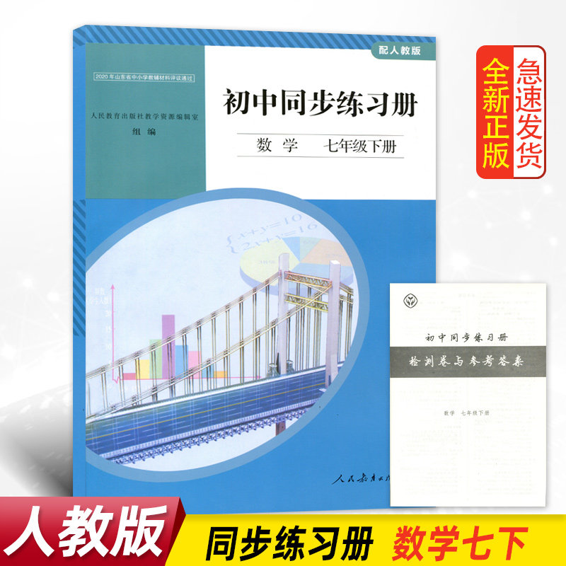 初中同步练习册七八九年级下册语文数学英语物理化学生地历政人教版