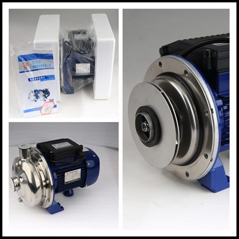 粤华牌WB50/025/oWB70/075/WB120不锈钢离心泵工业清洗设备循环泵