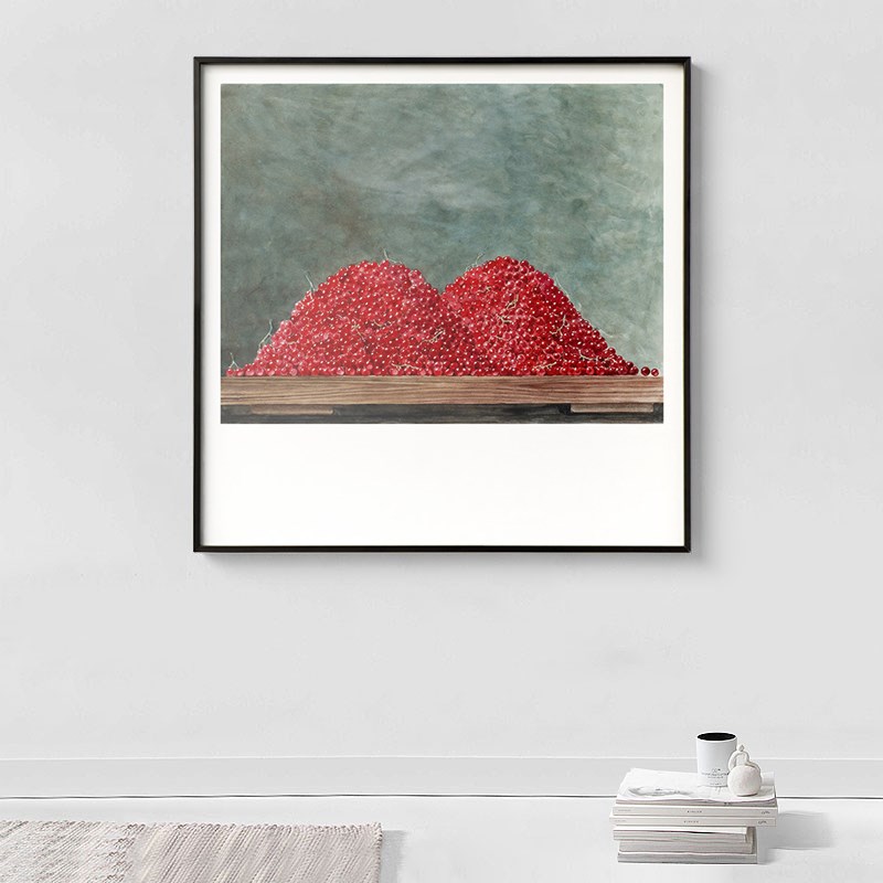 简约画现代装饰 水果 大师创意画小众客厅玄关R挂画北欧客餐厅壁图片