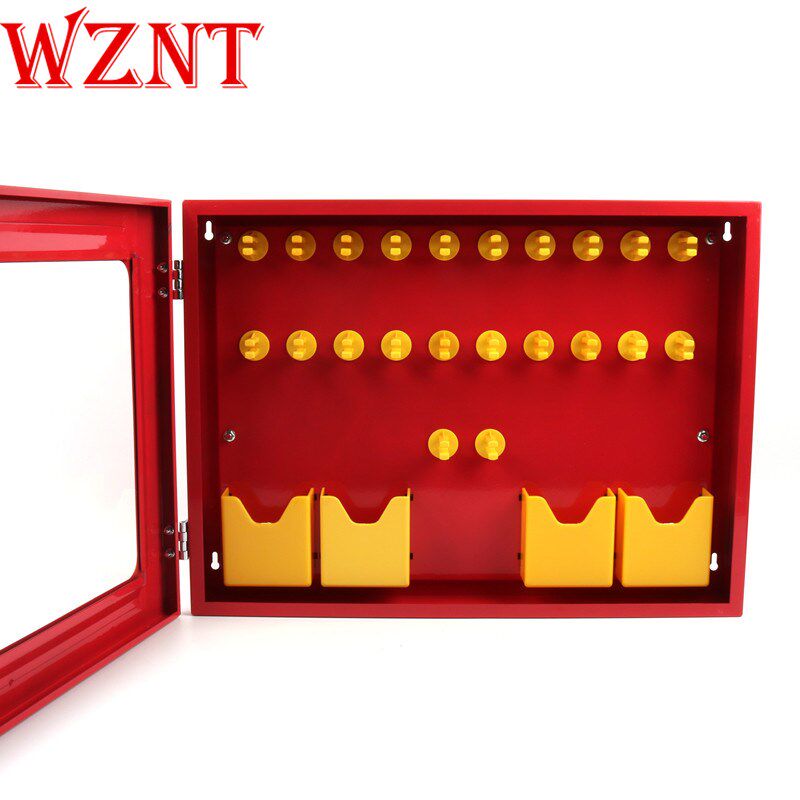 WZNT锁具管理工作站可携式工程挂锁箱子停工LOTOW工业挂牌上锁