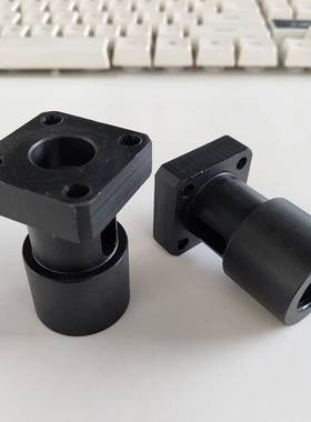 推荐灌装机气缸方形底座黑色气缸座20*2L5气缸座出料嘴气缸座灌装