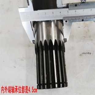 星光75b0收割机半轴 前进LB40变速箱驱动轮轴20齿驱动轴旋耕机半