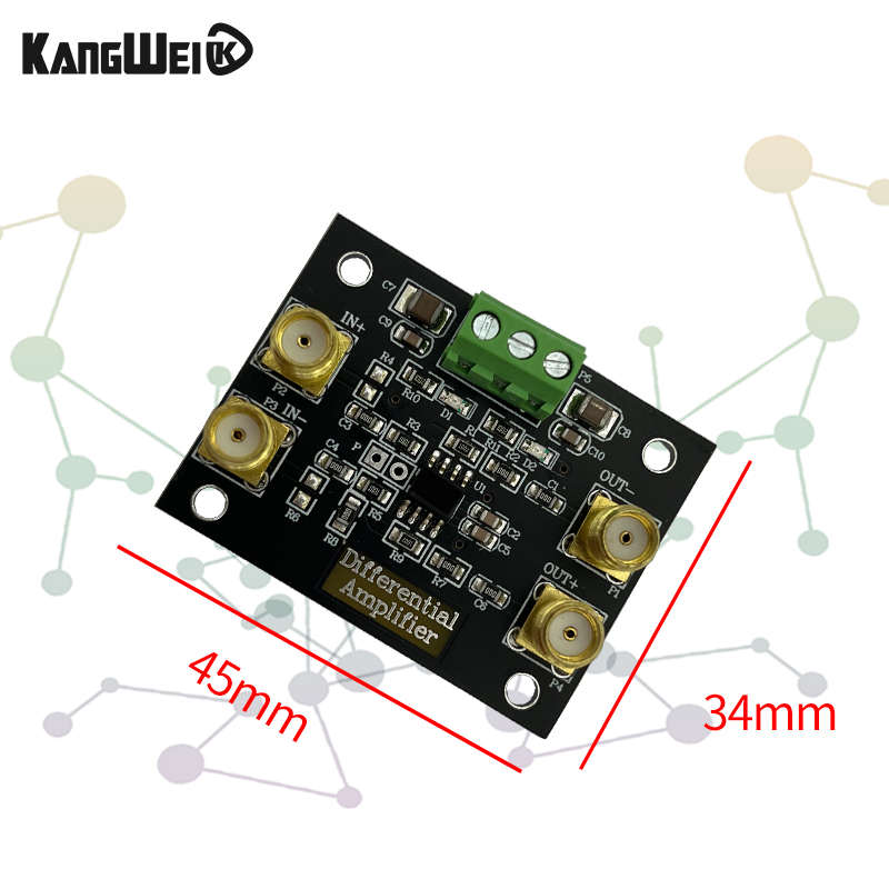 THS413f1 单端转换差分信号 全差分放大器模块 单端输入 双端输出