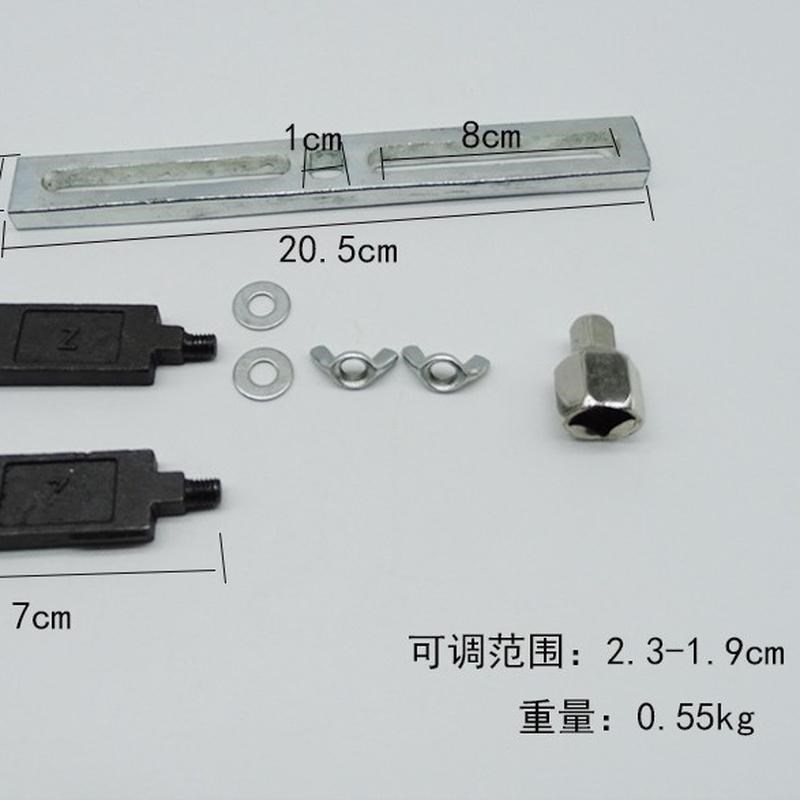 两爪油箱盖扳手汽车汽油泵盖工具油箱盖拆卸工具两脚弯Y角直角三