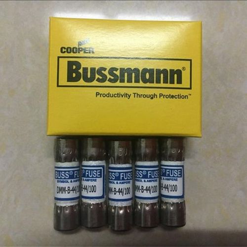 DMM-44/100 万用表保险丝10x35mm快速熔断器BUSSMANN 440mA1000V