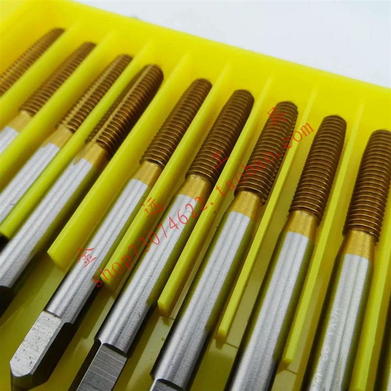 高品质挤压挤牙无屑丝锥涂钛黄色挤压丝攻M3/M4/M5/M6/M8/M10/M12