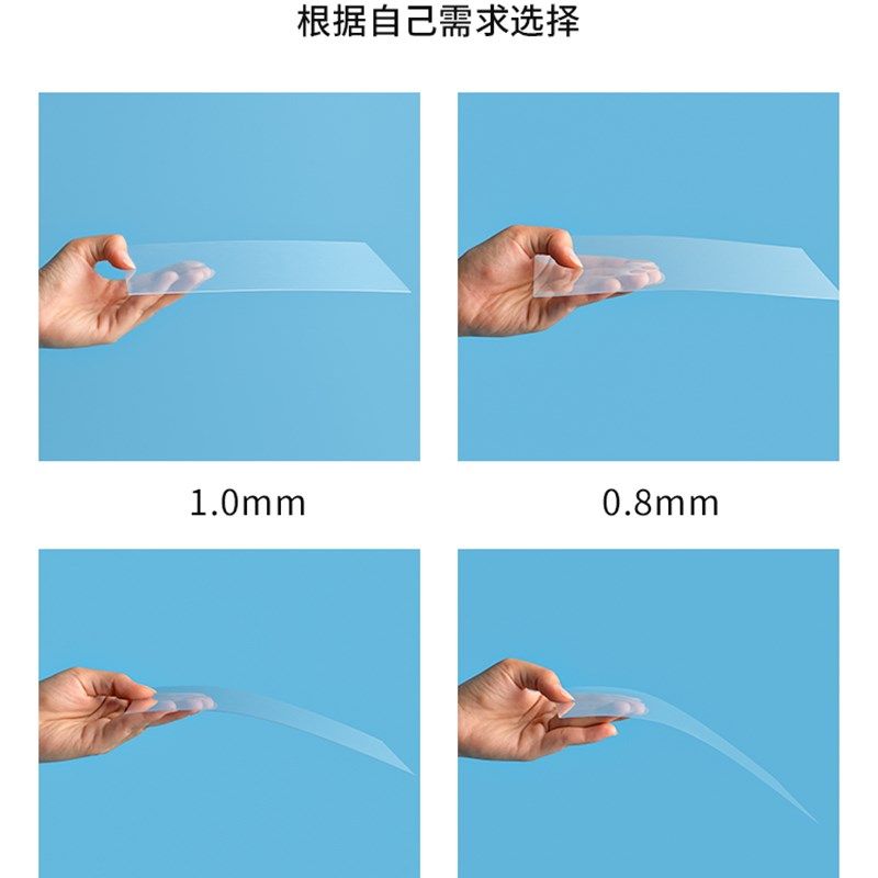 PVC痛包透明片A4塑料片A3初音未来垫片相框大嘴包大肠痛扎板手工图片