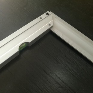 修工具角度尺 300mm装 铝合金45度角尺三角尺 木工多功能加厚200mm
