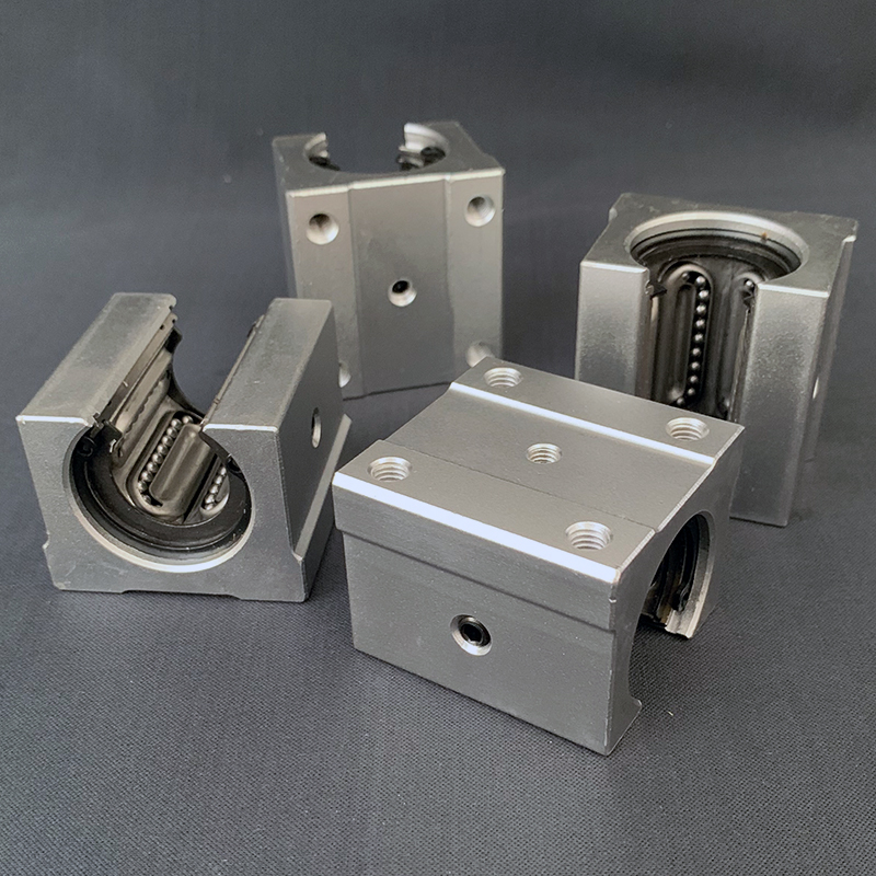 钢保开口滑块耐磨直线轴承耐高温金属保持架SBR16GA SBR20WGA 25U