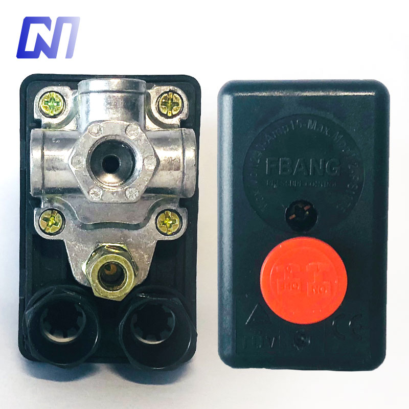 打气泵压力开关控制器立式压力开关电动空压机配件大全空气压缩机