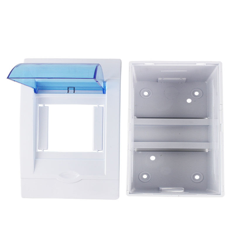 全塑料2-4/5-8回路空气开关防水配电箱家用明装照明配电箱空开盒