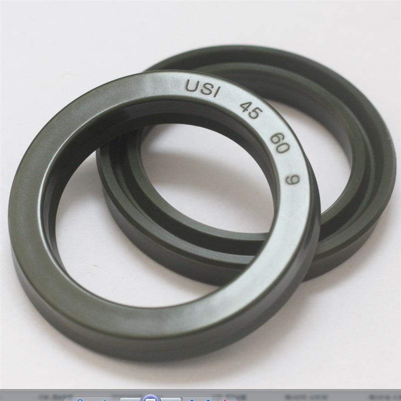 Y型USI/UN液压油缸油封UHS密封圈53/55/63*63/65/75*8/10/12 绿色