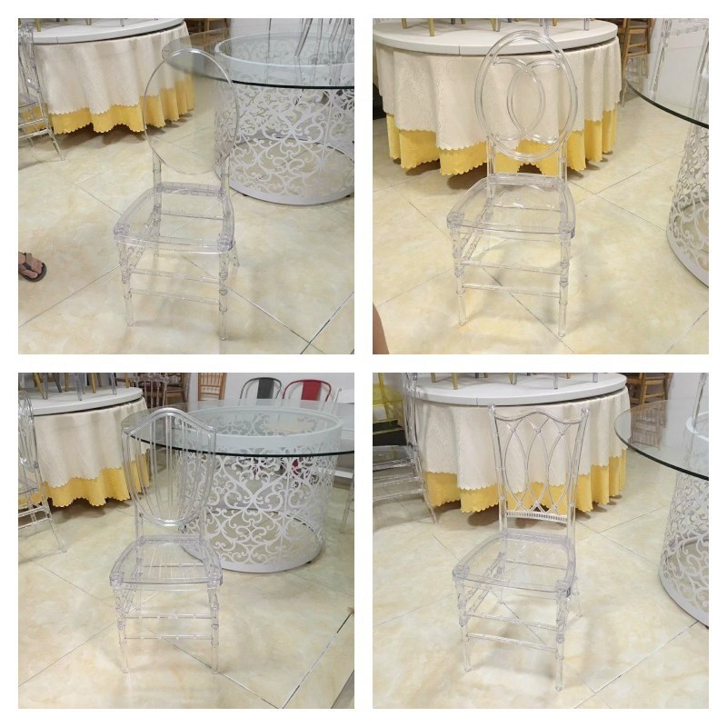 婚宴水晶椅透明亚克力网红椅子酒店婚礼宴会厅简约户外靠背椅凳子