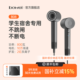 bowei泊為B08高速吹風(fēng)機(jī)學(xué)生宿舍專用電吹風(fēng)800W 國(guó)家補(bǔ)貼15%