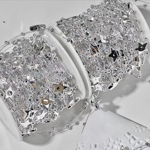 痛包链条挂件痛包美化扎包板垫板星星装 饰物配饰配件填充ins风星