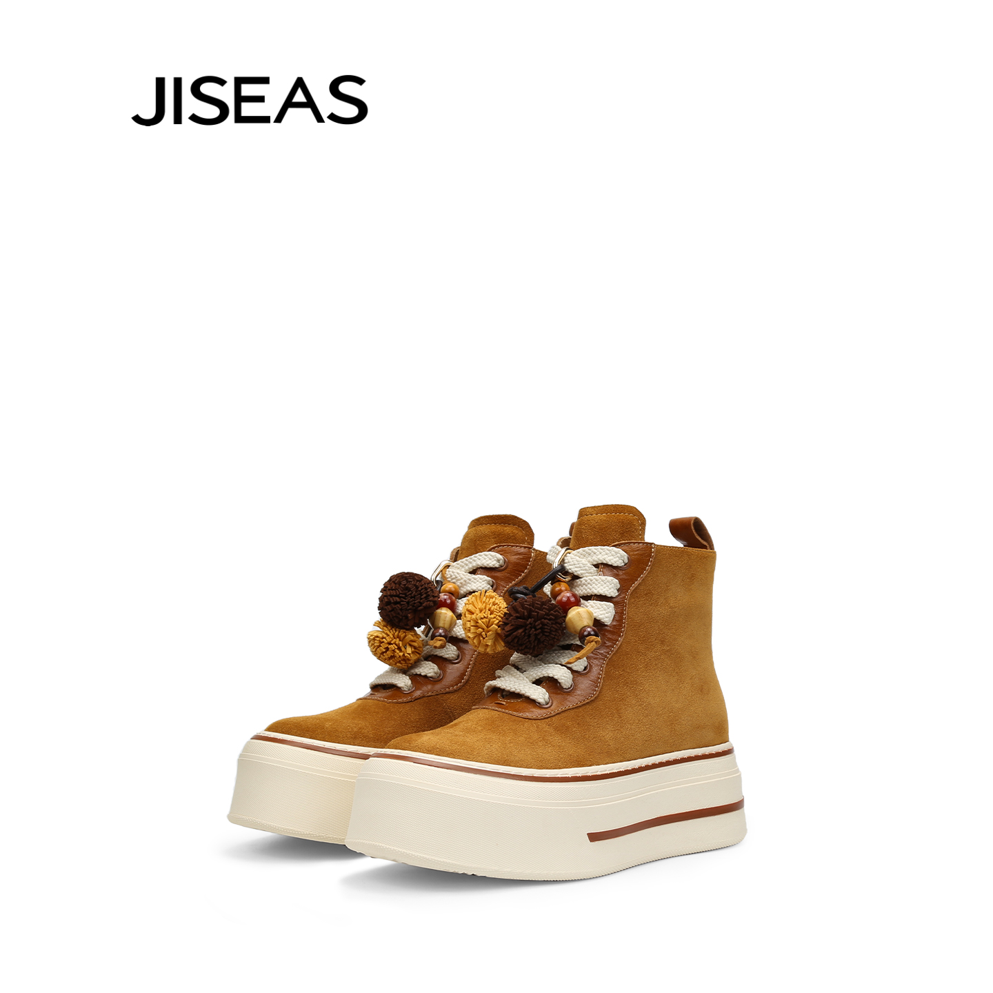 舒适百搭休闲厚底高帮鞋